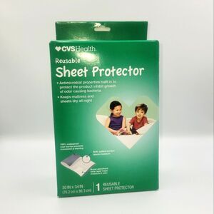 New Reusable Bed Sheet Protector 30x34 In